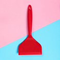 thumbnail image 1 of 1pc Food Grade Silicone Wide Mouth Frying Spatula, Egg And Beef Pizza Non-stick Spatula, Cake Baking Spatula Kitchen Cooking Tools, 1 of 5