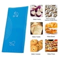 thumbnail image 4 of Baking Supplies, Silicone Baking Mats, Soft Texture Flour For Bread Making Practical Silicone Baking Mat Baking Mat, Restaurant Hotel For Home Use For Kitchen Blue 50x70cm, 4 of 8