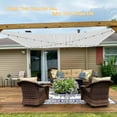 thumbnail image 2 of SHSLING 75% Reflective Aluminet Shade Cloth,Fabric Privacy Screen Netting Sun Shade Cover with Grommets,Durable Shade Fabric for Dog Chicken Coop ，Cars,RV,Patio Porch,Garden,Greenhouse,Pergola, 2 of 7
