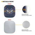 thumbnail image 4 of Yuyamidu Bee Car Window Sun Shades Front Windshield Cover Decorative Accessories 2 Pack Flower Car Front Window Shades Universal Fit Most Car SUV Van, 4 of 5