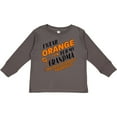 thumbnail image 3 of Inktastic I Wear Orange for My Grandma Multiple Sclerosis Awareness Boys or Girls Long Sleeve Toddler T-Shirt, 3 of 5