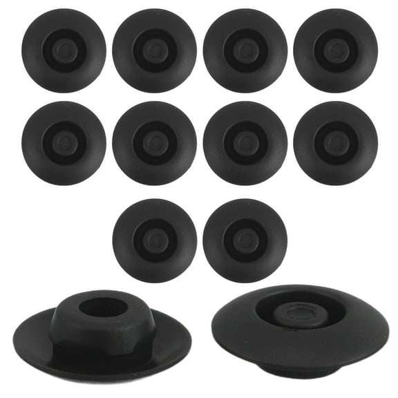 LULULION 12Pcs Rubber Sealing Hole Plugs Waterproof Dustproof Car Door Frame Plug Caps