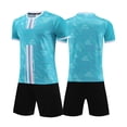 thumbnail image 3 of Ccpelsie Boys Summer Outfits 6-14 Years Quick Dry T-Shirts and Stretch Shorts Kids 2 Piece Casual Outfits(E,9-10 Years), 3 of 3