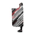 thumbnail image 2 of ASHLEIGH Blanket Motorcycle Tire Tracks Anti-Pilling Polar Fleece Hooded Blanket Throw Wrap 50x60 inch, 2 of 3