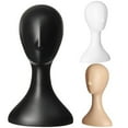 thumbnail image 1 of MesaSe Pro Female Plastic Abstract Mannequin Manikin Head Model Wig Hair Display Stand, 1 of 10