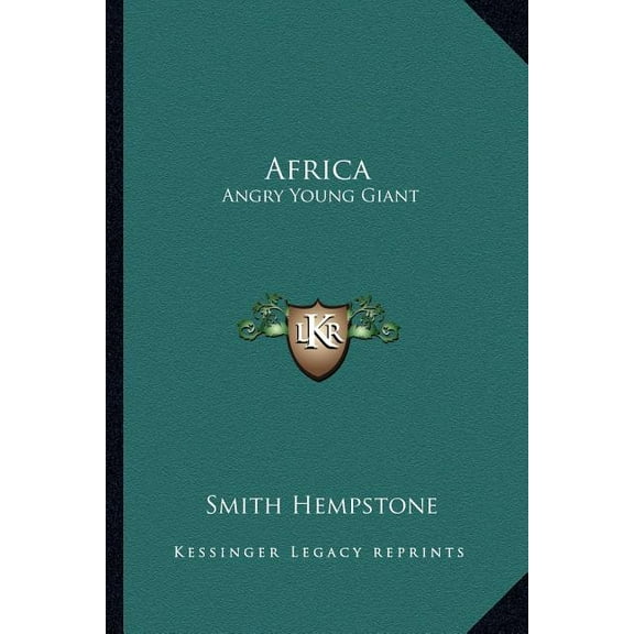 Africa : Angry Young Giant (Paperback)