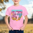 thumbnail image 2 of 67 Shirt Kids Ice Cream Drip Cool Funny Number 6 7 T-Shirts Six Seven Shirts Boys Girls Clothes #03 Pink & 12-13 Years, 2 of 4