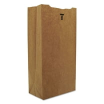 #8 Paper Grocery Bag, 35lb Kraft, Standard 6 1/8 x 4 1/6 x 12 7/16, 2000 bags