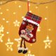 thumbnail image 1 of Medias de Navidad ShuxiuWang 3 Set Bolsa de Regalo Oso Alce Adorno de Papá Noel Bolsa de Dulces, 1 of 1