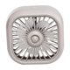 thumbnail image 3 of Ventilador de coche pequeño con alimentación USB, 3 velocidades, ajustable, para refrigeración de vehículos. Caqui, 3 of 9