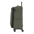 thumbnail image 4 of SWISSGEAR Stride Expandable Medium Checked Spinner Luggage, Olive Green, 8 Wheels & Built-in TSA Lock, 4 of 21