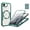 Darkgreen, variant on ELEHOLD for iPhone 17e / iPhone 16e Case with Screen Protector, Compatible with Mag safe Accessory,  Built in Screen Protector Clear Full Body Protection Rugged Shockproof Cover, Pink