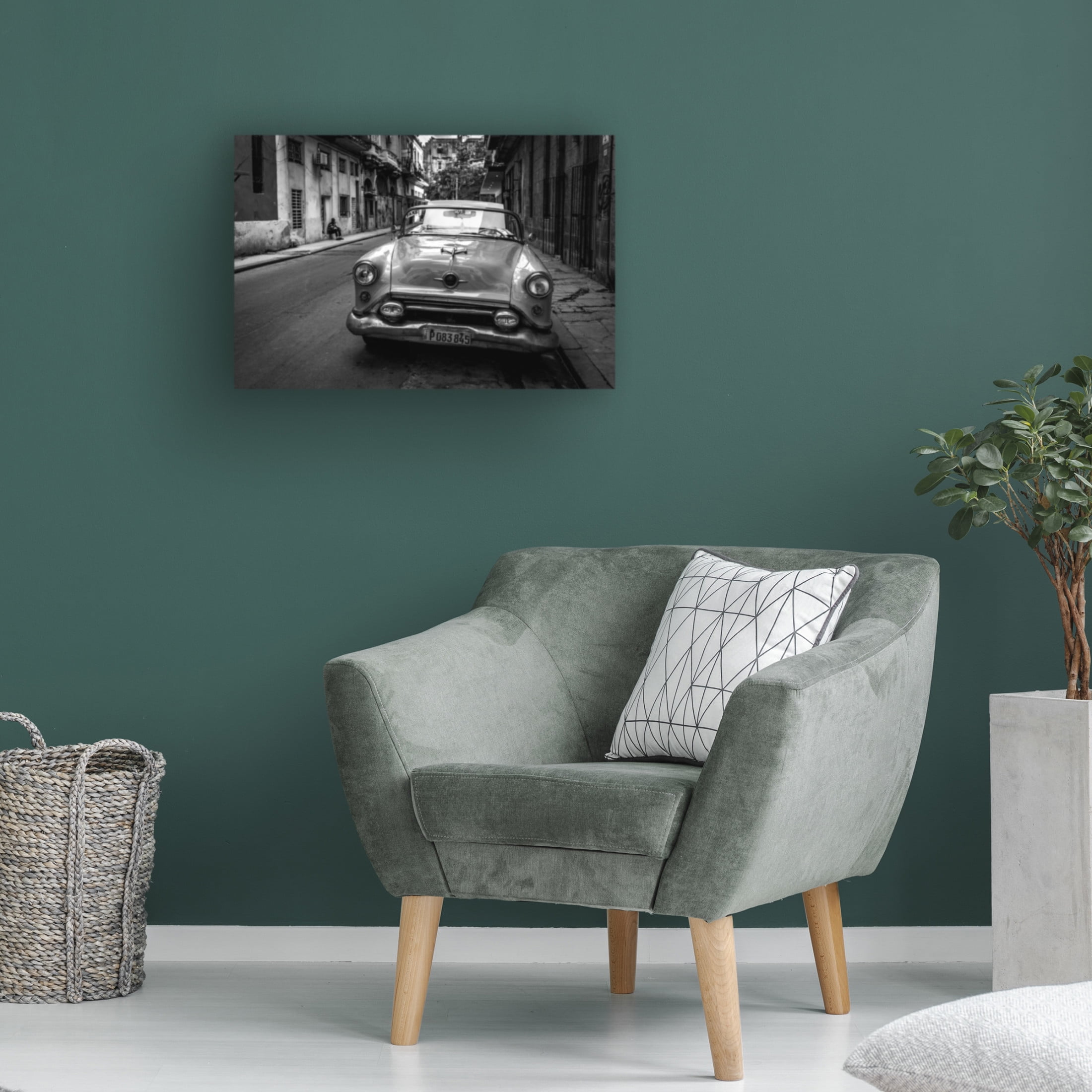 Trademark Fine Art Koji Morishige Habana street Canvas Wall Art