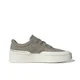 thumbnail image 4 of Zapatillas de deporte Adidas Original LABCOURT con suela gruesa y aumento de altura, informales, de caña baja, a la moda, en color marrón y blanco, 4 of 5