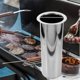 thumbnail image 5 of GOOHOCHY Soporte para brochetas de barbacoa, tenedor para asar, cubo, soporte para palillos de acero inoxidable, cubo de metal, 5 of 8