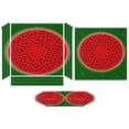 thumbnail image 2 of Watermelon Red And Bright PS4/PS4 Pro/PS4 Slim Skin Sticker For Console And Controller Skins, 2 of 6