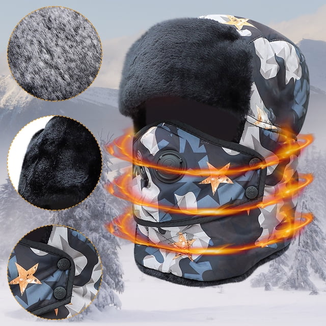 Fiudx Gorro Winter Thunderheads, Cubre Rostro y Cuello, Suave Algodón, Diseño Multifuncional, Cálido y Cómodo, Ideal para Esquiar, Escalar y Montar a Caballo. Unisex, Talla Única.
