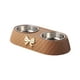 thumbnail image 1 of Comederos dobles de acero inoxidable para perros y gatos | Soporte decorativo con lazo y alfombrillas antideslizantes | Juego de comedero para mascotas pequeñas y medianas, 1 of 5
