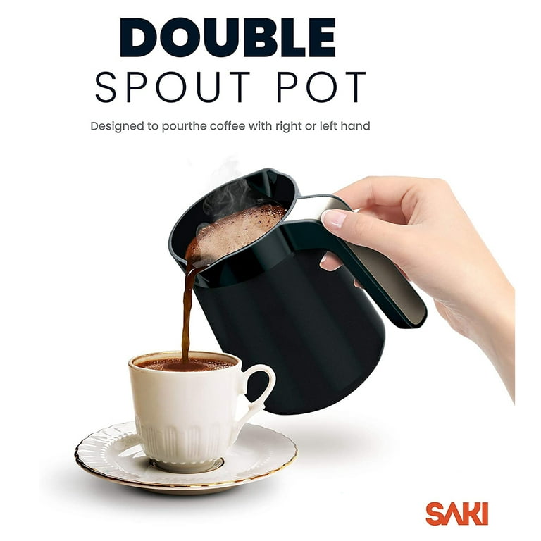 Saki Automatic Electric Turkish Coffee Maker with Cook Sense Technology,  White, 1 Piece - Kroger