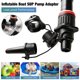 thumbnail image 3 of Adaptador de bomba de aire portátil para barco, multifuncional, eléctrico, adaptador para colchón de aire, accesorio para camas inflables., 3 of 4