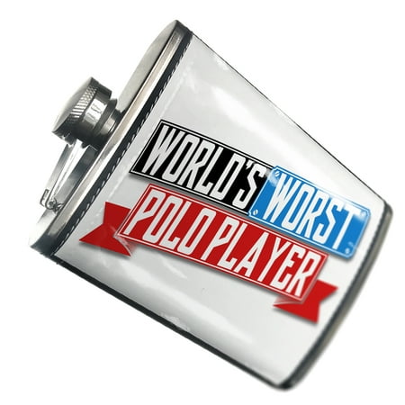 

NEONBLOND Flask Funny Worlds worst Polo Player