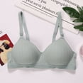 thumbnail image 2 of Magazine Women's Seamless Support Bra No Steel Ring, Wireless Soft Cotton Bralette Underwear, 2 of 4