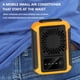 thumbnail image 5 of Ventilador de cintura portátil, recargable por 6000 mAh, con 13 horas de funcionamiento. 3 velocidades. Ideal para exteriores, trabajo, granja, viajes, bicicleta., 5 of 7