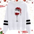 thumbnail image 2 of WILLBEST Sudadera con Capucha Sudadera con Capucha y Cordón con Estampado Navideño Informal para Mujer Chica​​, 2 of 3