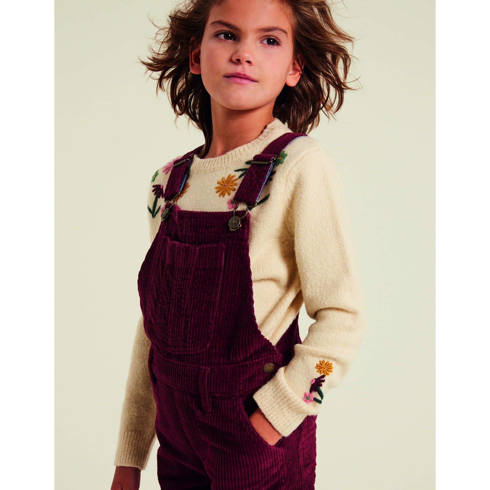 fatface girls dungarees