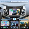 thumbnail image 3 of Radio estéreo de coche Leadfan para Hyundai Elantra 2014-2016 de 9 pulgadas, 3 of 8