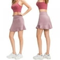 thumbnail image 3 of Wisremt Sports Short Skirt for Women Loose Fake Two-piece Anti-walking Speed Dry Running Fitness Skirt Tennis Skirt, 3 of 6
