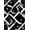 Black White Grey, Pattern 20, variant on ODIKA 8'x10' Washable Area Rug Non-Shedding, Easy Care, Modern Brushstroke With Minimalist Geometric Accents Abstract Flowing Dynamic for King Size Bedroom Under Bed, Master Suite