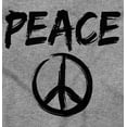 thumbnail image 2 of Hippie Peace Sign Make Love Not War Crewneck T Shirts Boy Girl Teen Brisco Brands S, 2 of 6