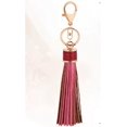 thumbnail image 3 of HSHDLDF Women Leather Tassels Keychain Car Circle Key Rings Gift Bag Hanging Buckle, 3 of 4