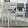thumbnail image 2 of Homestyles Warwick Off White Dining Chairs - Set of 2 Chairs, 2 of 9