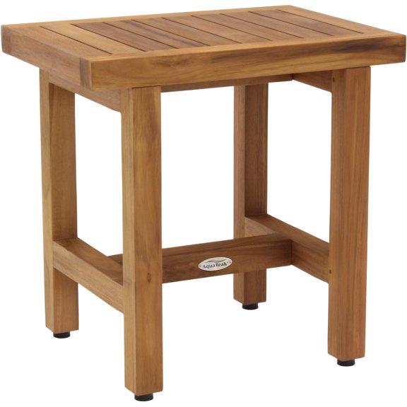 Patented 18" Spa™ Lotus Teak Shower Bench