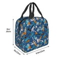 thumbnail image 3 of Sikiie Hawaiian Style Lunch Bag for Women & Men Adult Insulated Lunch Box, Food Lunch Containers Lunch Tote Bags for Work, Travel, Outdoor, 3 of 8