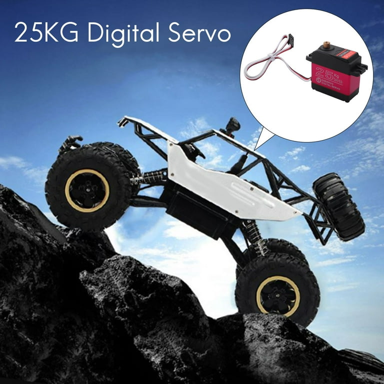25KG Digital Metal Servo for RC Car Robot 270° from Pastall on Tindie