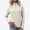 White, variant on Elvqul Jacket for Women Fleece Outerwear no Hood Sweaters Long Sleeve Thick Juniors Coat