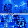 thumbnail image 5 of Morttic 2 Pack 100 LED Fairy Lights Battery Operated, 33Ft Fairy String Lights with Remote, 8 Modes Copper Wire Twinkle Lights for Home Bedroom Patio Indoor Outdoor Decor (Blue), 5 of 13