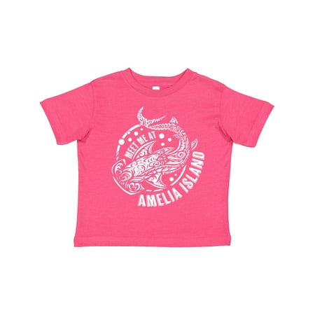 

Inktastic Meet Me at Amelia Island Shark Design Gift Toddler Boy or Toddler Girl T-Shirt