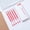 Red, variant on 12 Pack Transparent Quick Dry Ink Pens, 0.5mm Fine Point, Large 7ml Ink Volume, Comfortable Grip Pens for Home Office Daily Writing