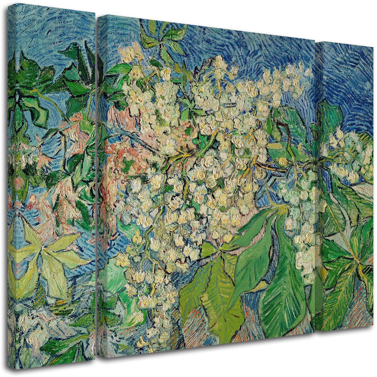 Vincent Van Gogh "Chesnut Branches" Multi Panel Art Set