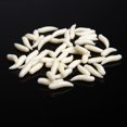 thumbnail image 2 of Lixada Señuelo de Pesca Gusano Cebo Suave 50Pcs 1.6cm (Blanco) Lixada Aparejo de pescar, 2 of 5