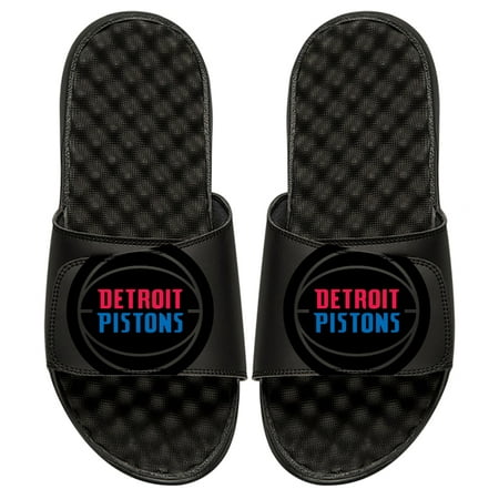 

Men s ISlide Black Detroit Pistons Tonal Pop Slide Sandals