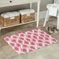 thumbnail image 7 of Rateoe Strawberries Pattern Flannel Door Mat Indoor Outdoor Entrance, Waterproof All-Weather Doormat,Fade Resistant, Low Profile Entryway Mat 16x24in, 7 of 7