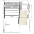 thumbnail image 2 of Household Essentials - Estante de Secado de Ropa para Interiores, Plegable y expandible, Color Plateado Satinado, 2 of 6