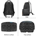 thumbnail image 6 of HUIACONG Cute Owl Print School Backpack for Boys Girls Ages 6-18 Large Capacity Water Resistant Bookbag for Elementary Middle High School Students Daily Use Travel Back to School Gift, 6 of 7