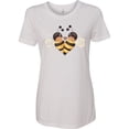thumbnail image 3 of Inktastic Valentine's Day Bumble Bees Women's T-Shirt, 3 of 5