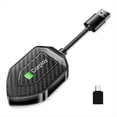 thumbnail image 1 of Adaptador Inalámbrico 2 en 1 Adaptador Inalámbrico Carplay para Android Adaptador para Automóvil Android Convertir Cable A Caja Inalámbrica Carplay, 1 of 9